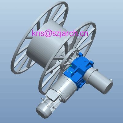 Industrial Grade Crane Cable Reel Offering Cable Management and Protection to Enhance Equipment Lifespan and Safety