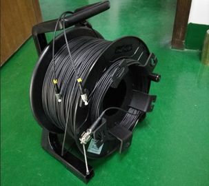 Режим вьюрка электрического кабеля оптического волокна Retractable сверхмощный одиночный с соединителем ODC